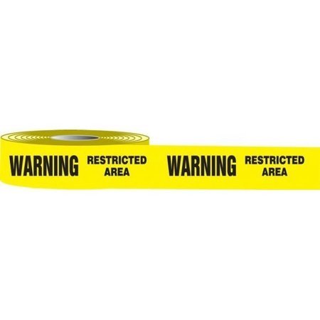 ACCUFORM PLASTIC BARRICADE TAPE WARNING MPT135 MPT135